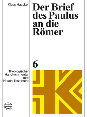 cover image of Der Brief des Paulus an die Römer